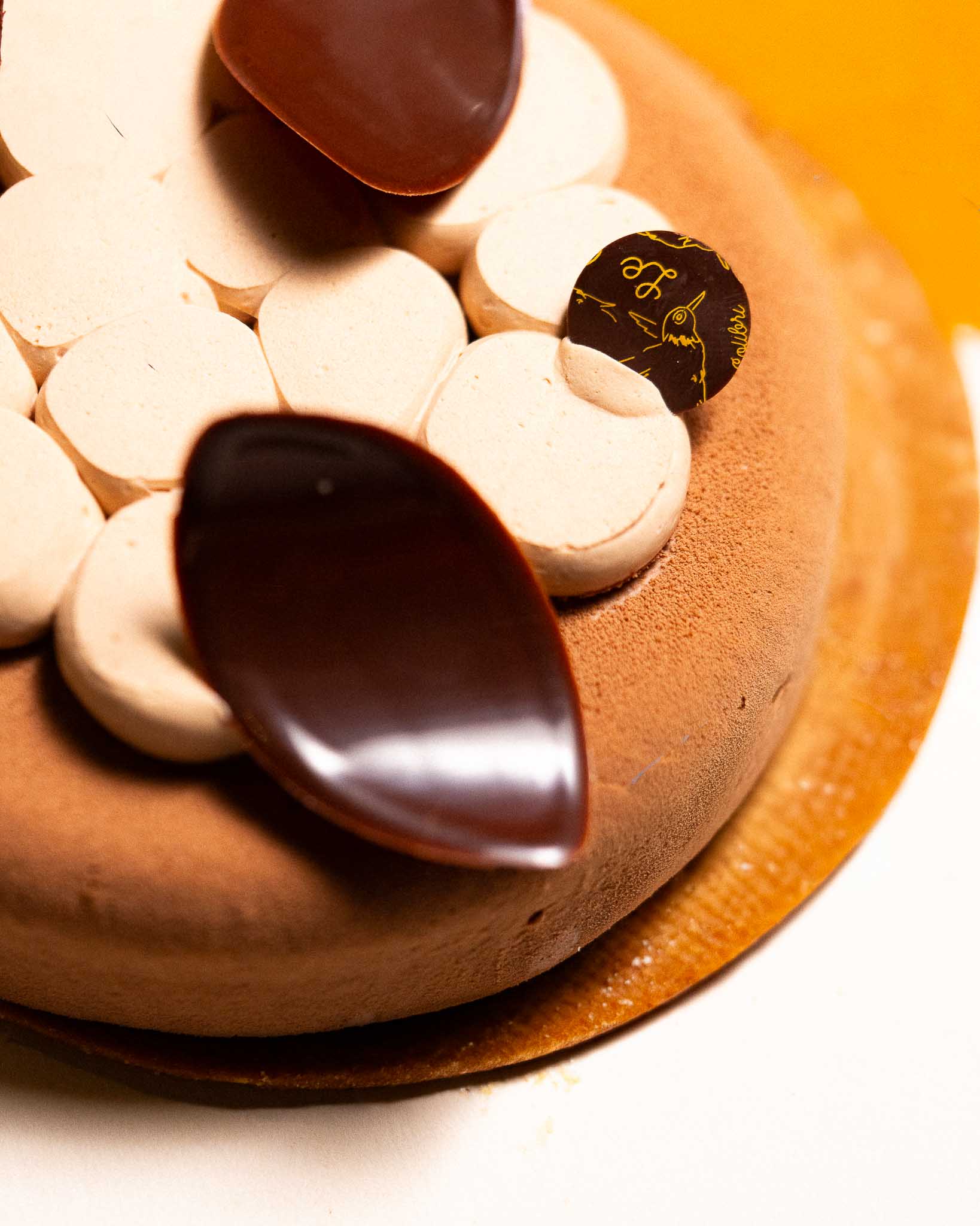 Entremet choco / drêche — photo 3