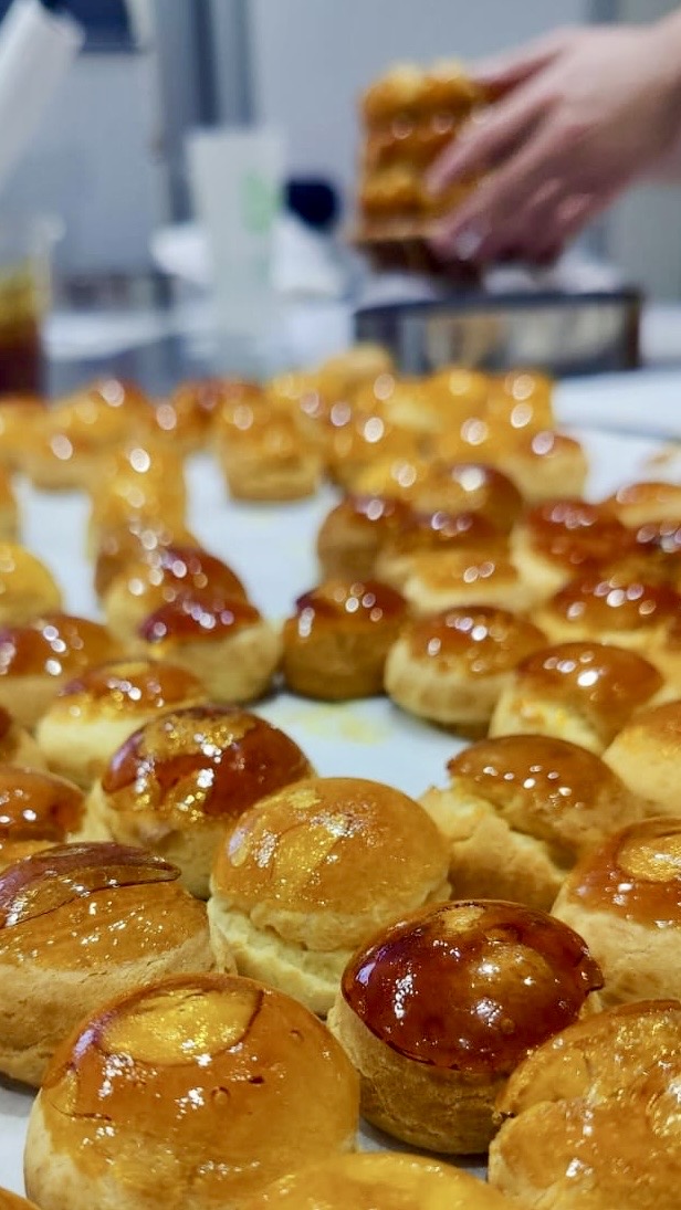 Choux et pièce montée