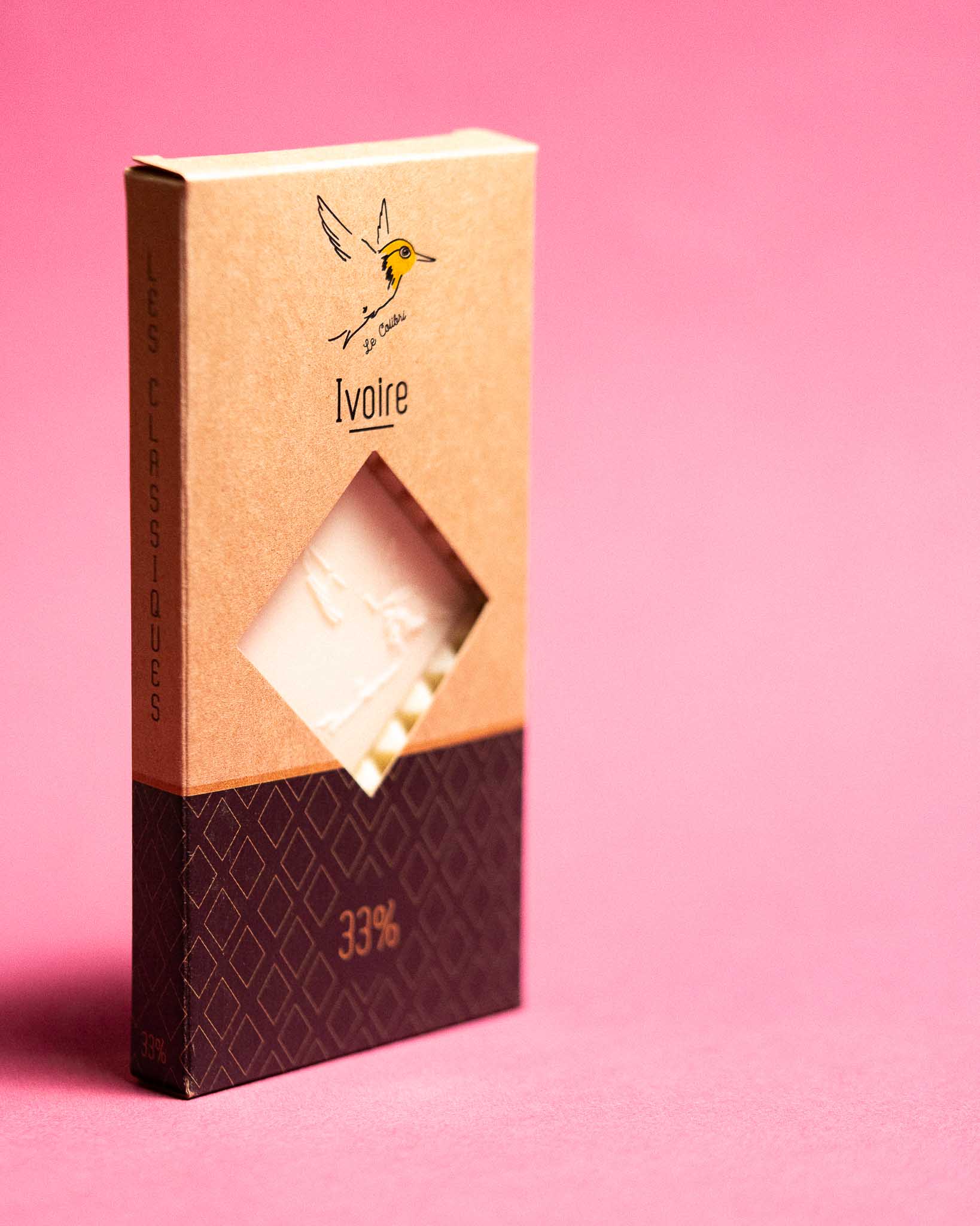 Tablette Ivoire 33 % — Le Colibri