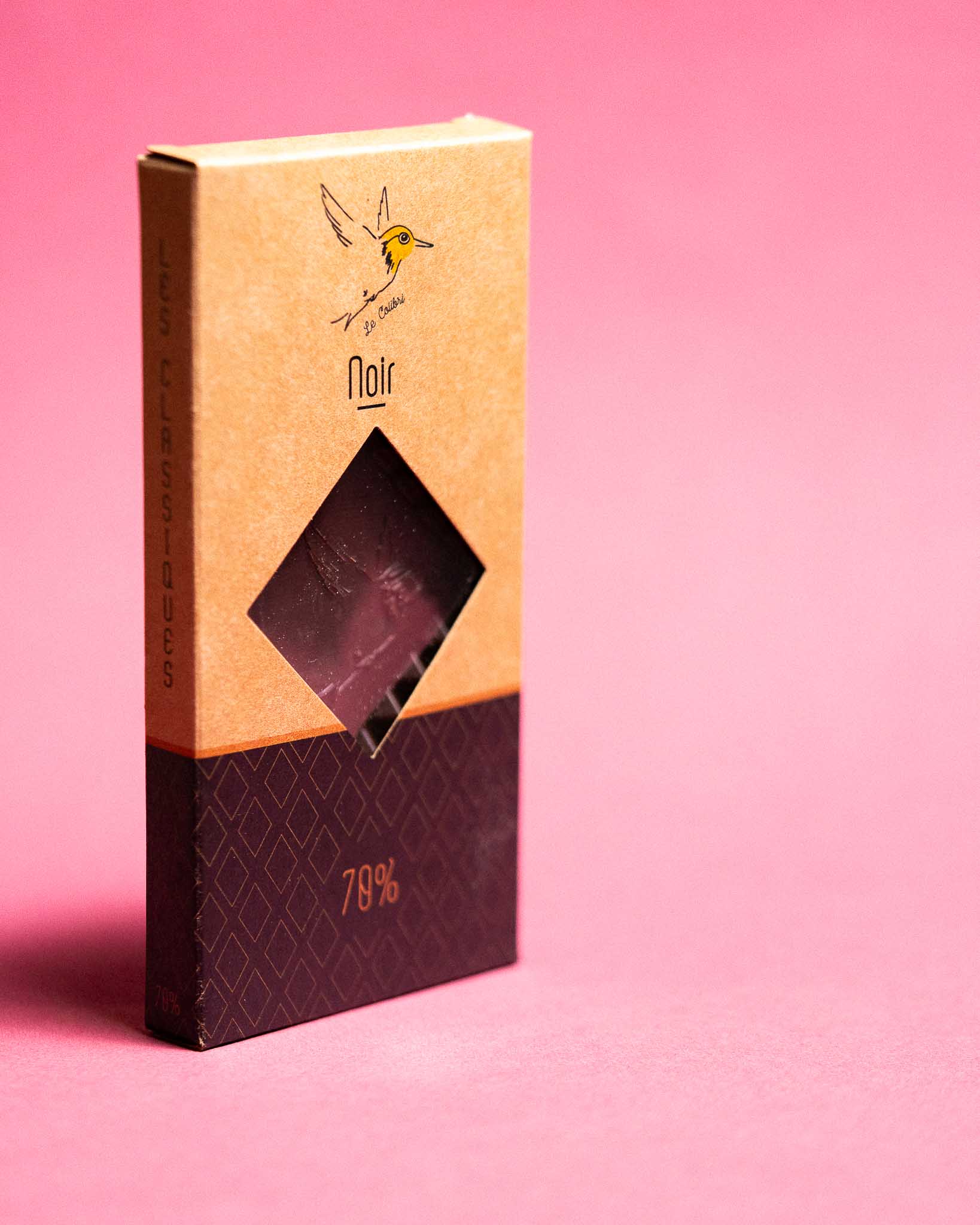 Tablette Noir 70 % — Le Colibri